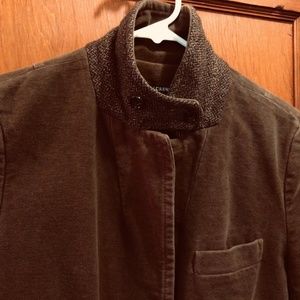 J. Crew cotton/wool suede-like jacket